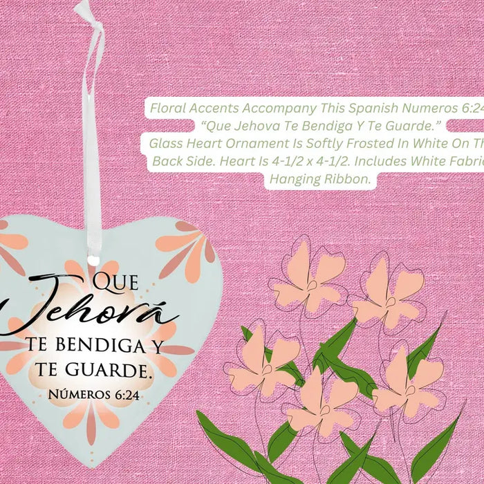 Que Jehora Glass Ornament