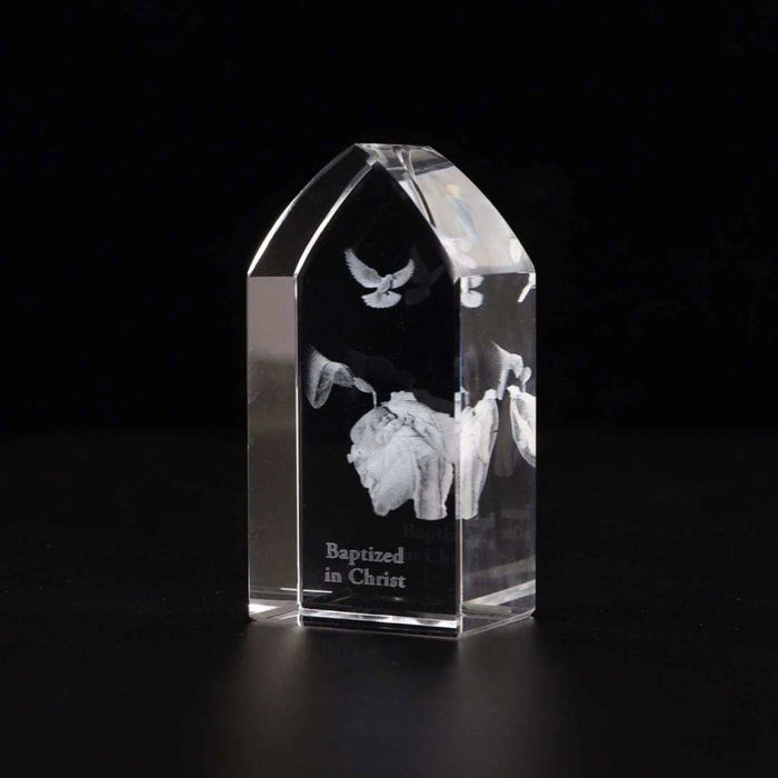 3D Art Crystal, Baptized in Christ
