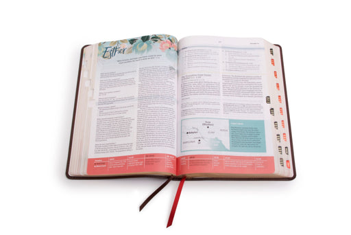 The CSB Study Bible For Women, Chocolate LeatherTouch, Indexed - Morning Star Christian Bookstores