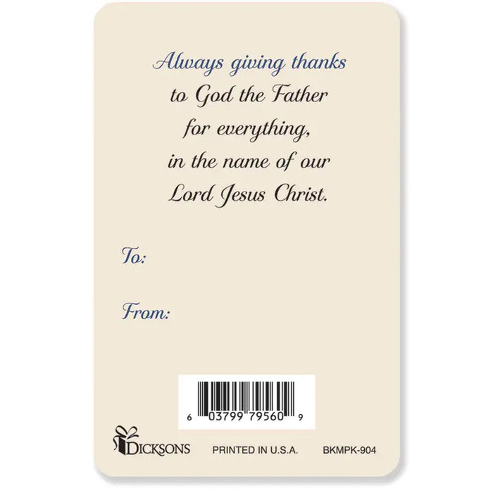 Pocketcard Be Thankful Always