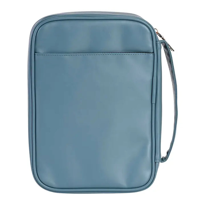 White Dove Bible Case Blessed Jeremiah 17:7 Teal Large