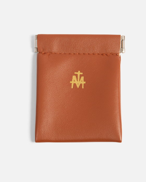 Brown Rosary Holder - Morning Star Christian Bookstores