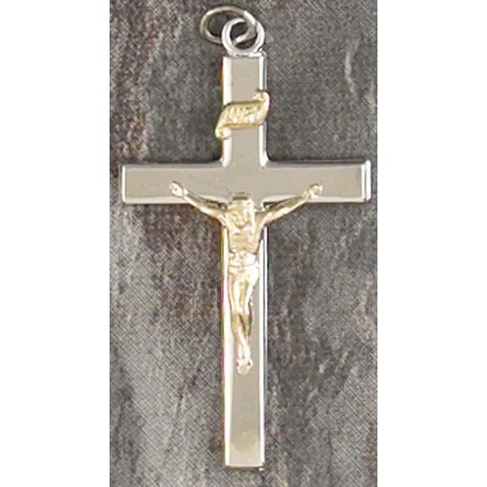 Two-Tone Crucifix 20"