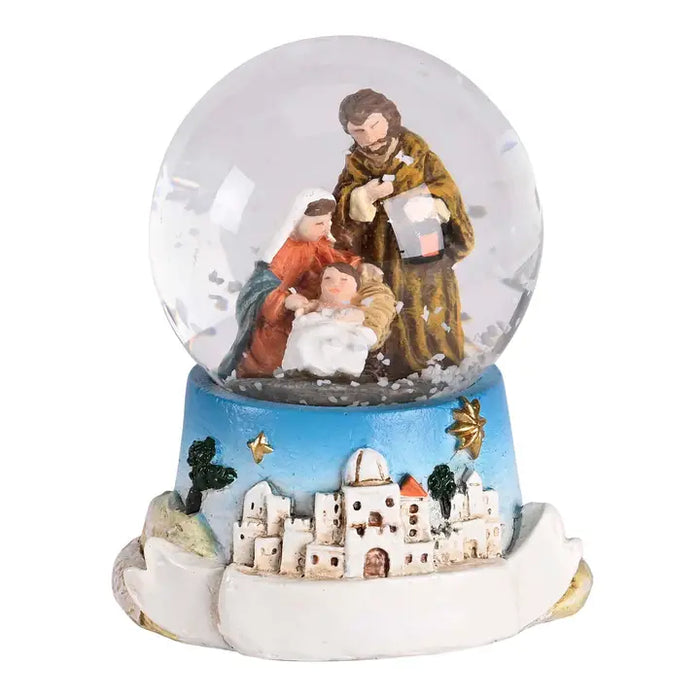 Waterglobe Holy Family Bethlehem City