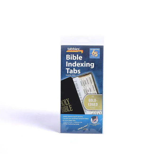 Bible Index Tabs Gold Tabbies Pk10