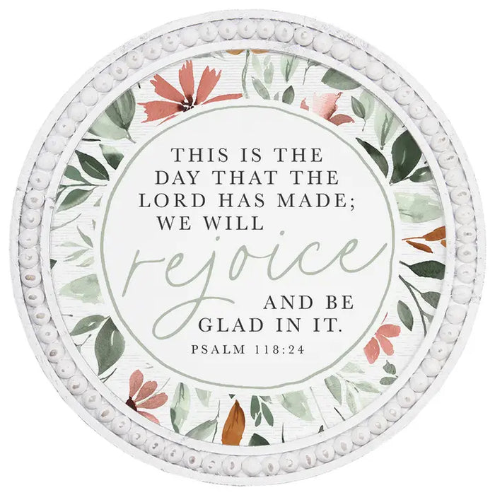 Rejoice and be Glad Round Artwork