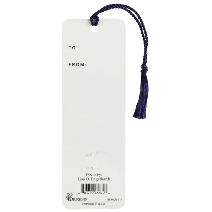 We Bade you Farewell Tassel Coin Bookmark