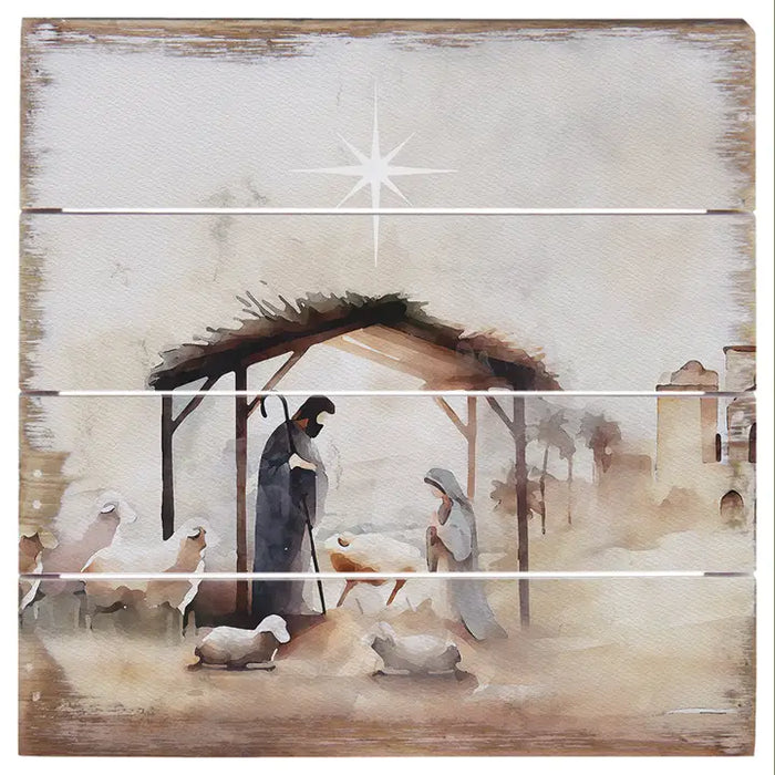 Bethlehem Nativity Art - Perfect Pallet Petites