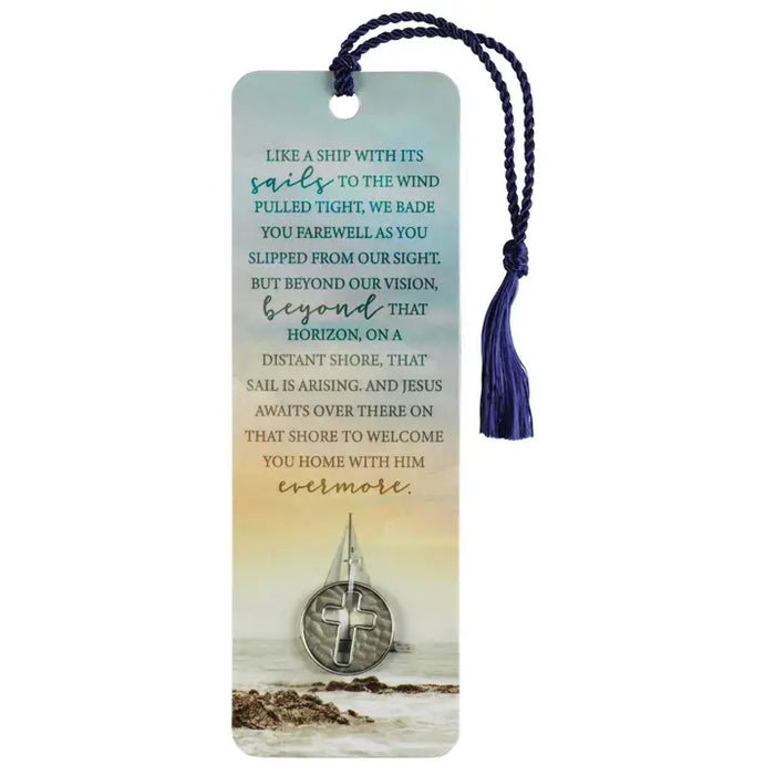 We Bade you Farewell Tassel Coin Bookmark