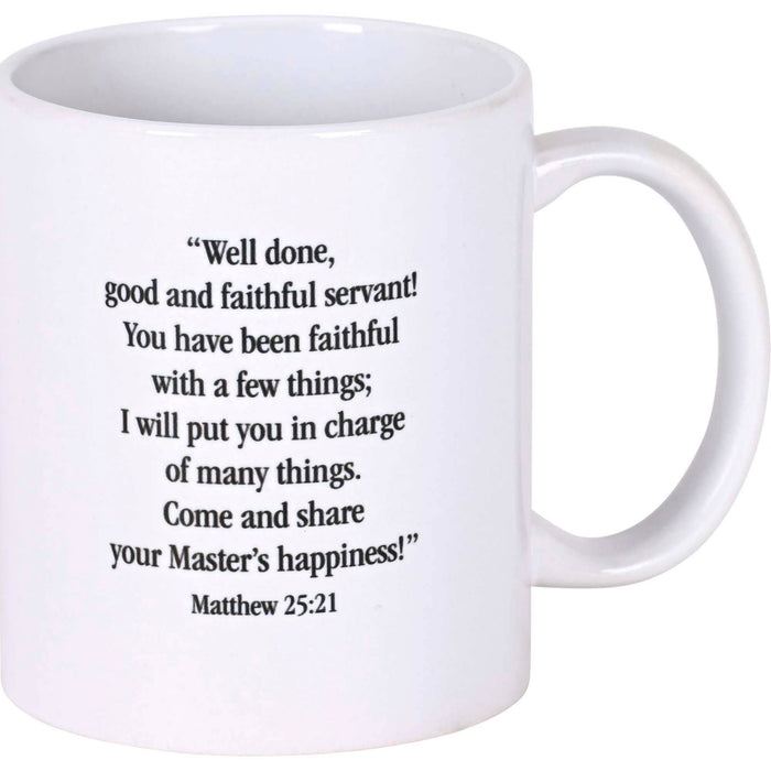 Mug Well Done Good And Faithful Servant