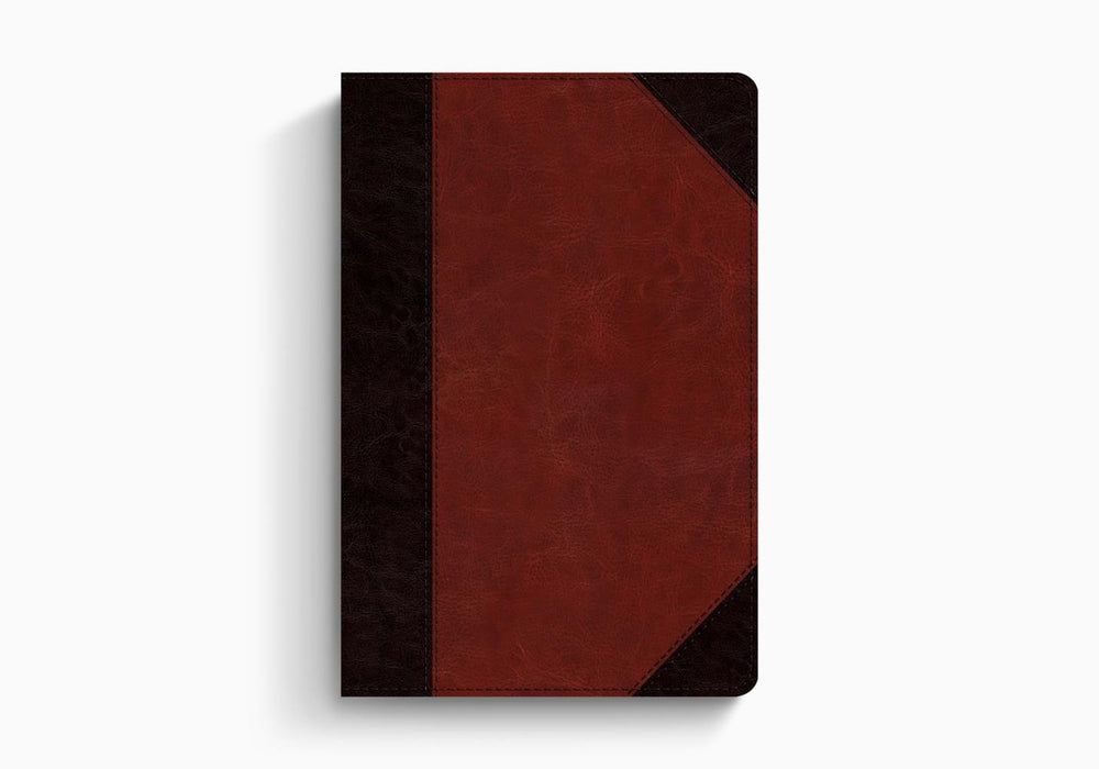 ESV Study Bible, Personal Size. TruTone®, Brown/Cordovan, Portfolio Design