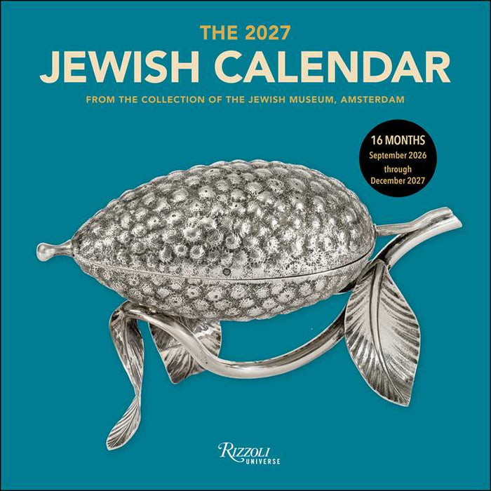 Jewish Calendar 2026–2027 16-Month Wall Calendar by Jewish Historical Museum Amsterdam