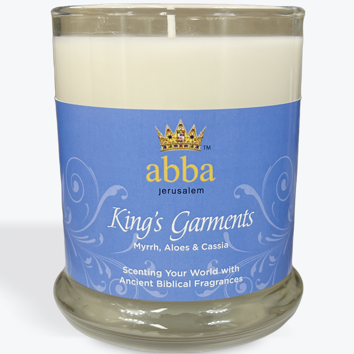 King's Garments 10oz Glass Candle