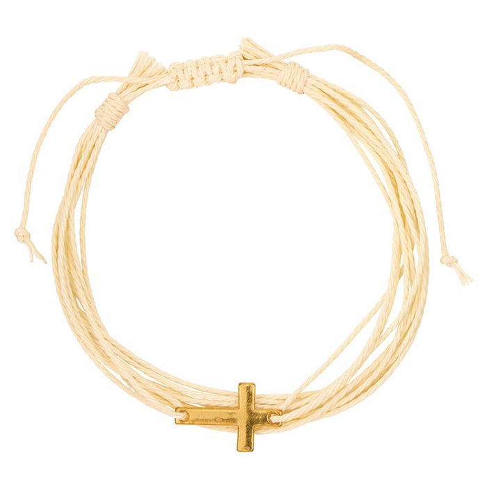 Multi - Strap Woven Bracelets Filled Display (24 pcs)