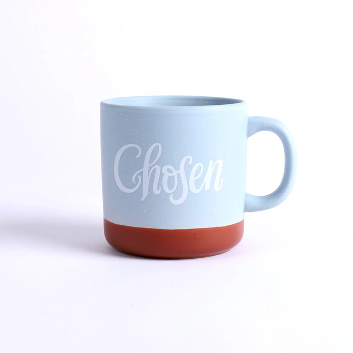 13 oz Mug - Chosen  - Light Blue - Morning Star Christian Bookstores