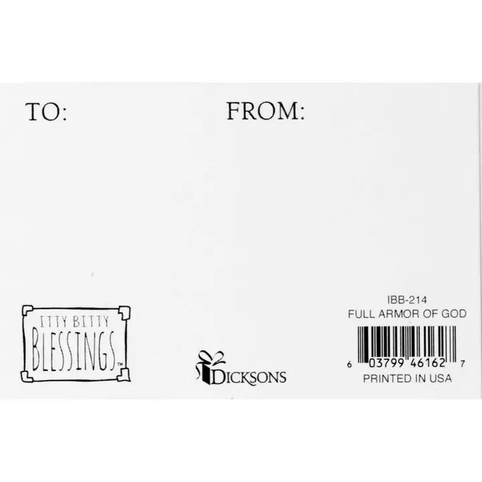 Full Armor Of God- Pocket Card