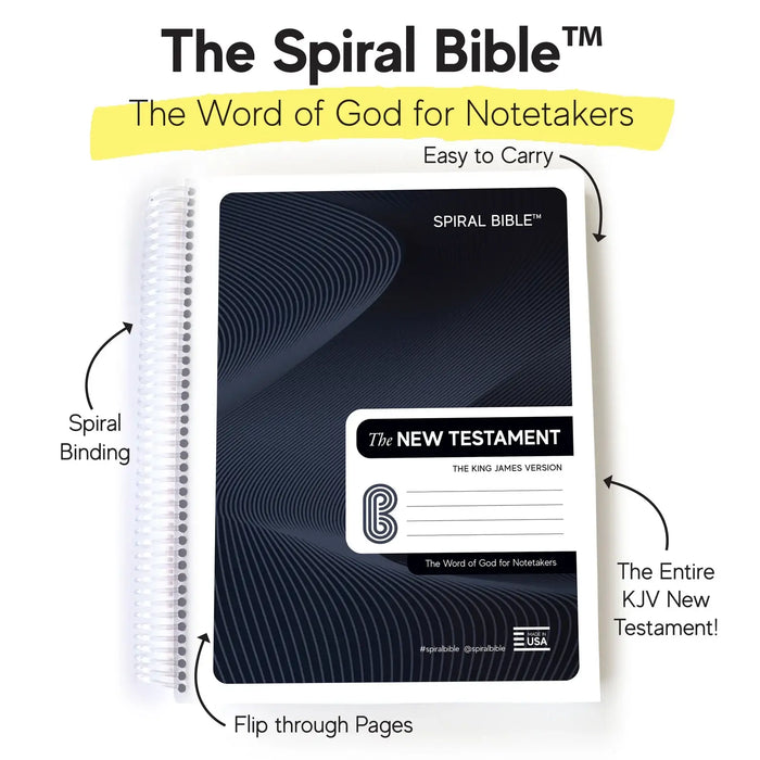 Spiral Bible™ - KJV New Testament - Morning Star Christian Bookstores
