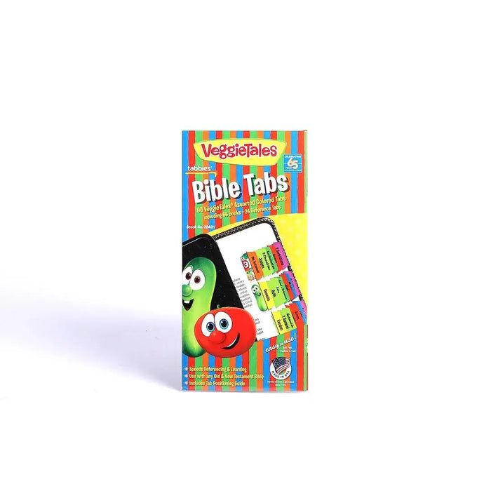 Bible Index Tabs - Veggie Tales - Pk 10