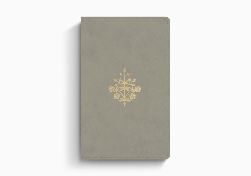 ESV Vest Pocket New Testament with Psalms and Proverbs, Red Letter, TruTone®, Stone, Branch Design
