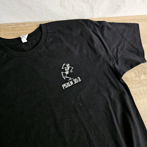 Dancing On My Grave T-Shirt || Psalm 30:3 Graphic Tee - Morning Star Christian Bookstores