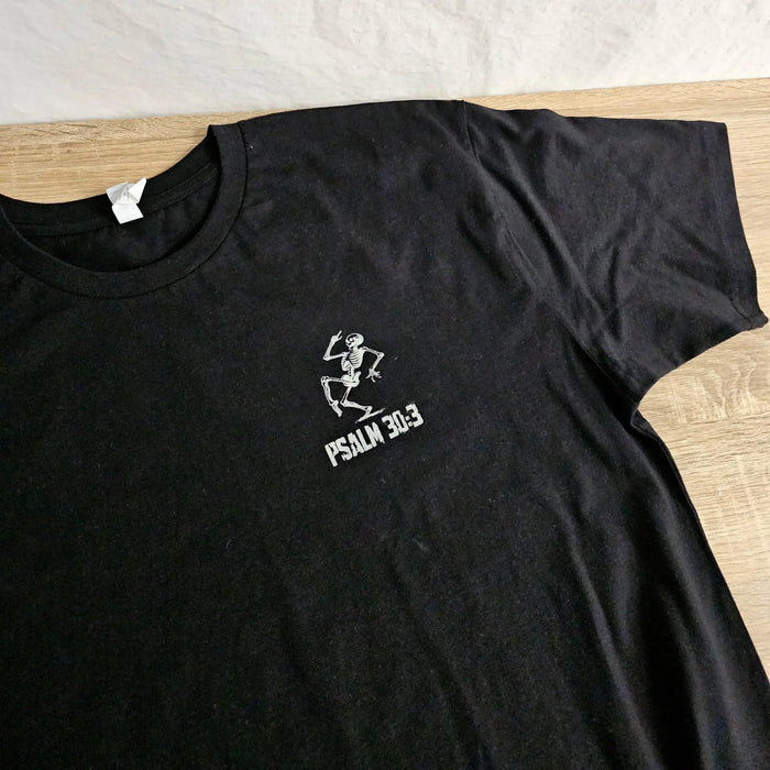 Dancing On My Grave T-Shirt || Psalm 30:3 Graphic Tee - Morning Star Christian Bookstores