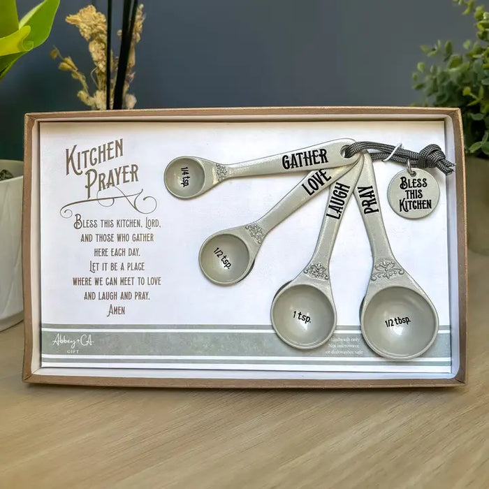 Kitchen Prayer Measuring Spoons