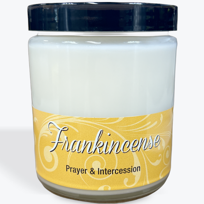 Frankincense - 8oz Scripture Candle