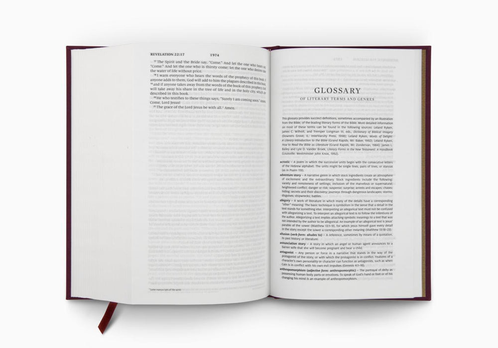 ESV Literary Study Bible Hardcover
