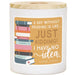 Day Without Reading Candle - Lemon Sugar CDL1513 - Morning Star Christian Bookstores