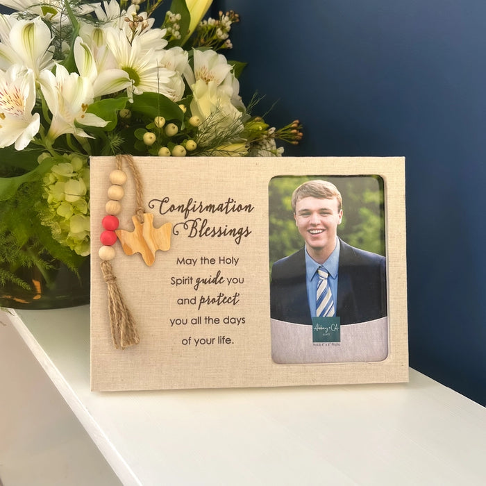 Confirmation Blessings Fabric Frame