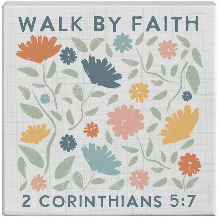 Walk By Faith Flowers - Gift-A-Block