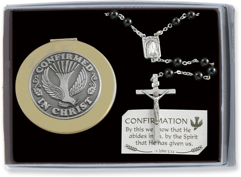 Confirmation Rosary Gift Set For Boy