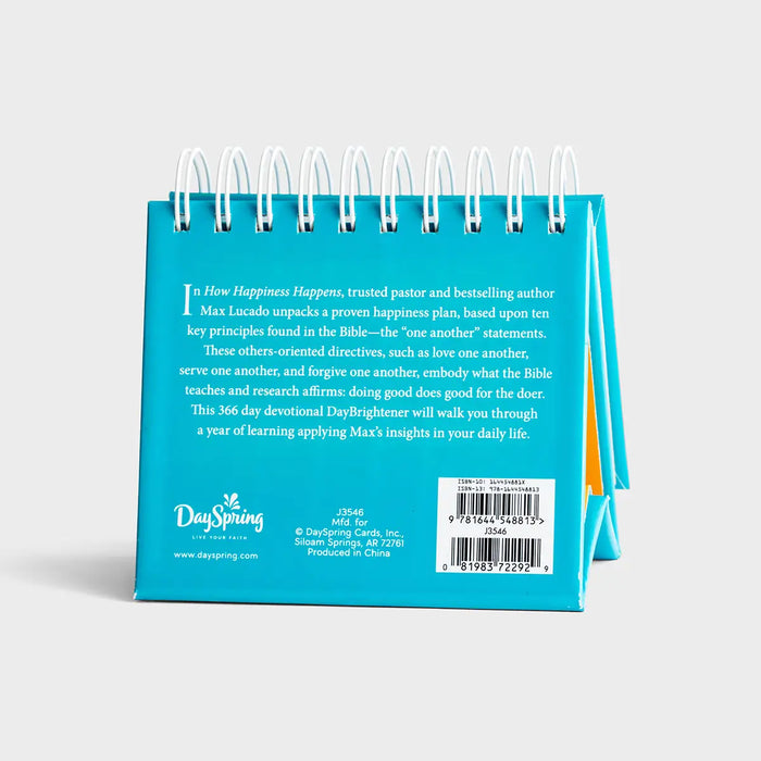 Max Lucado - How Happiness Happens: The Unexpected Path to Genuine Joy - Perpetual Calendar