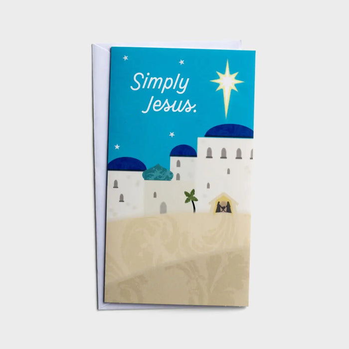 Little Inspirations - Simply Jesus - 16 Christmas Boxed Cards and Envelopes #J8841