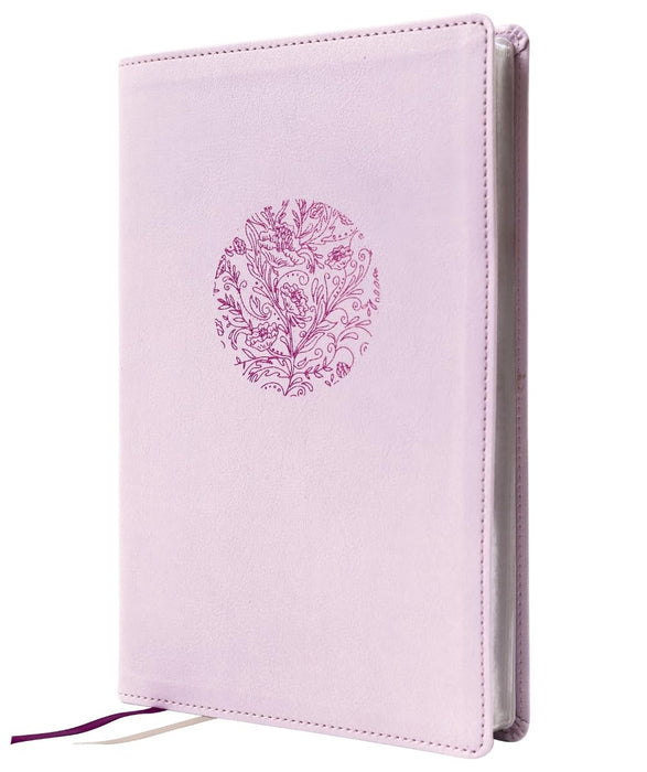 NIV, Thinline Bible, Leathersoft, Purple, Red Letter, Comfort Print