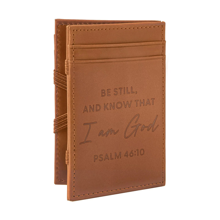 Logos Tap Wonder Wallet - Be Still, Psalm 46:10