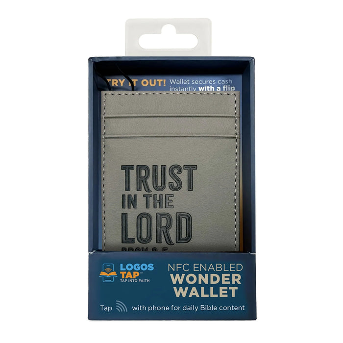 Logos Tap Wonder Wallet - Trust in the Lord, Prov 3:5