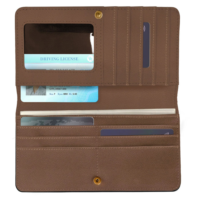 Logos Tap Slim Wallet - God Works, Romans 8:28