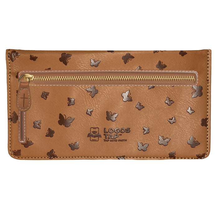 Logos Tap Slim Wallet - Be Still, Psalm 46:10