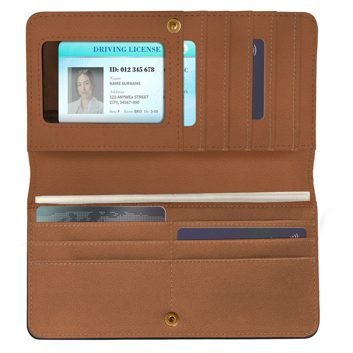 Logos Tap Slim Wallet - Be Still, Psalm 46:10
