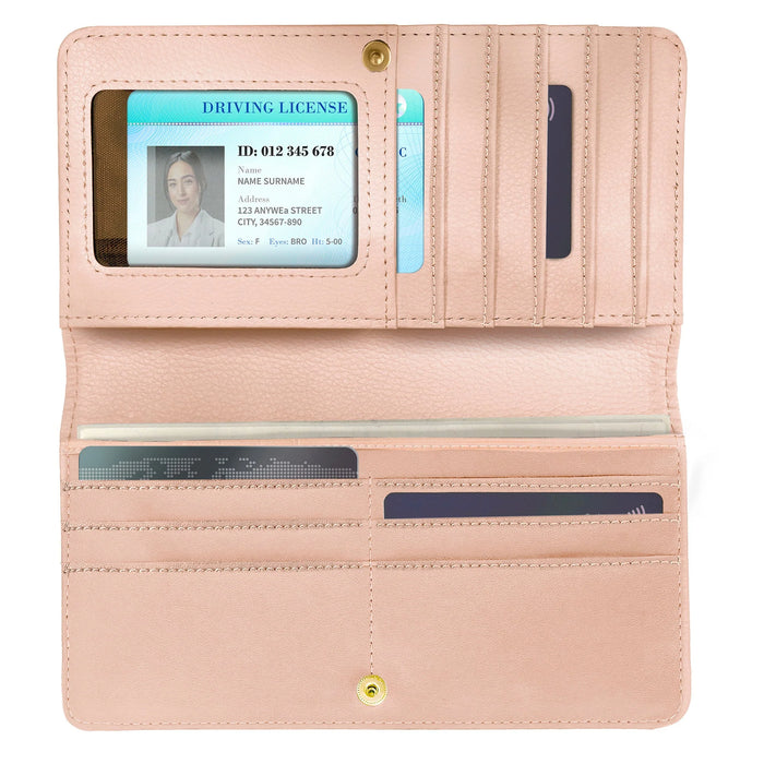 Logos Tap Slim Wallet - She is Strong, Proverbs 31:25