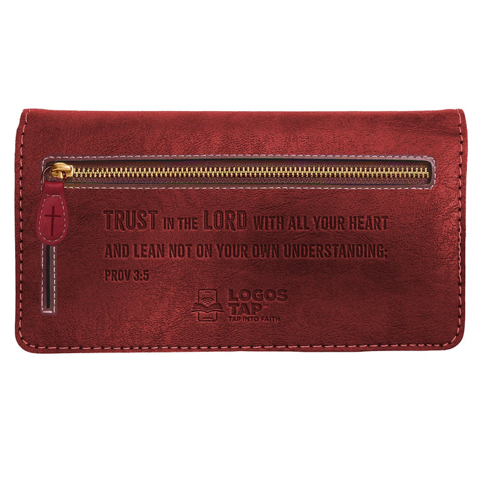 Logos Tap Slim Wallet - Trust in the Lord, Prov 3:5