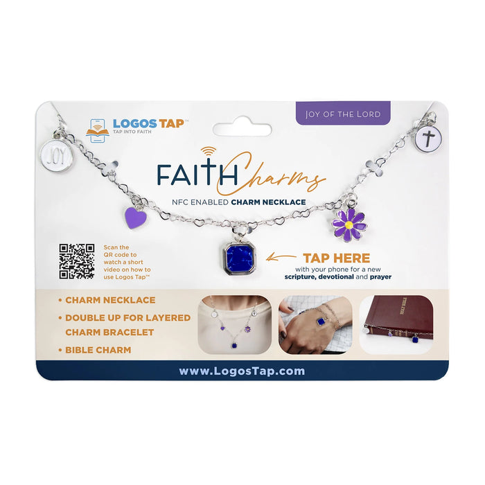 Logos Tap Faith Charms - Joy of the Lord