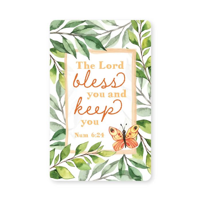 Logos Tap Wallet Card - Bless You, Num 6:24
