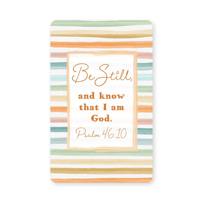 Logos Tap Wallet Card - Be Still, Psalm 46:10