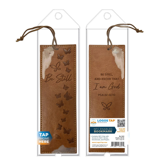 Logos Tap Bookmark - Be Still, Psalm 46:10