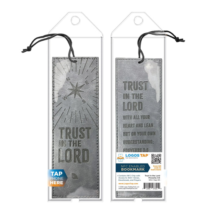Logos Tap Bookmark - Trust in the Lord, Proverbs 3:5