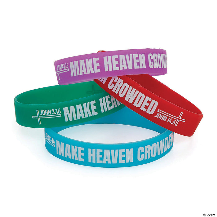 Make Heaven Crowded Rubber Bracelet