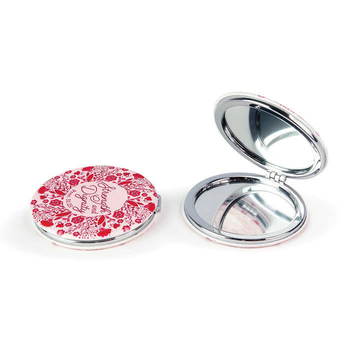 Strength and Dignity Travel Mirror – Prov. 31:25