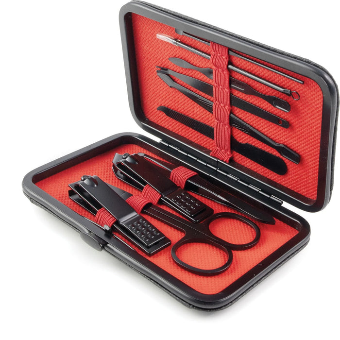 Manicure Set Mens - Strong and Brave, Jos 1:9